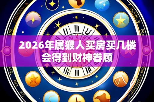 2026年属猴人买房买几楼会得到财神眷顾