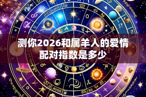 测你2026和属羊人的爱情配对指数是多少