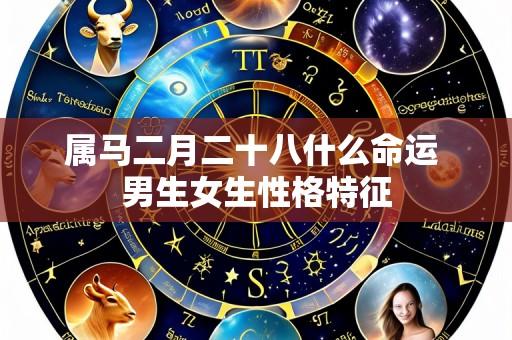 属马二月二十八什么命运 男生女生性格特征