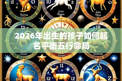 2026年出生的孩子如何起名平衡五行命局