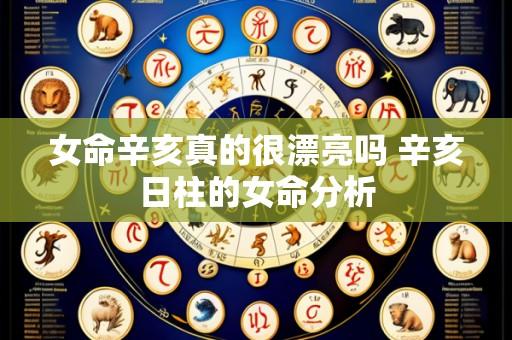 女命辛亥真的很漂亮吗 辛亥日柱的女命分析