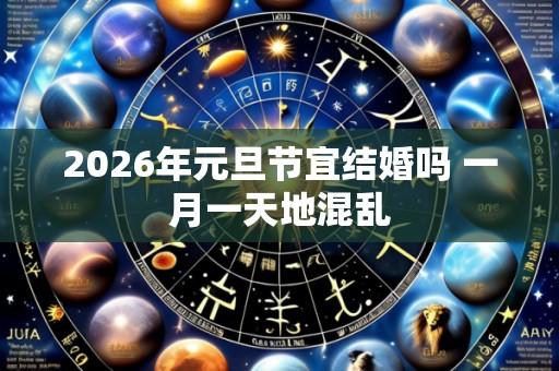 2026年元旦节宜结婚吗 一月一天地混乱
