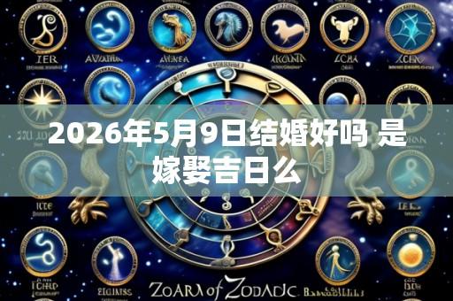 2026年5月9日结婚好吗 是嫁娶吉日么