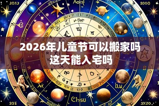 2026年儿童节可以搬家吗 这天能入宅吗