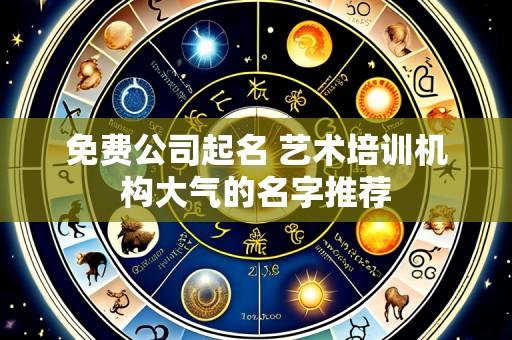 免费公司起名 艺术培训机构大气的名字推荐