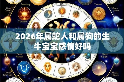 2026年属蛇人和属狗的生牛宝宝感情好吗