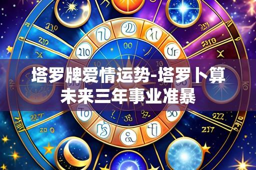 塔罗牌爱情运势-塔罗卜算未来三年事业准暴