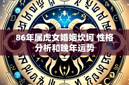 86年属虎女婚姻坎坷 性格分析和晚年运势