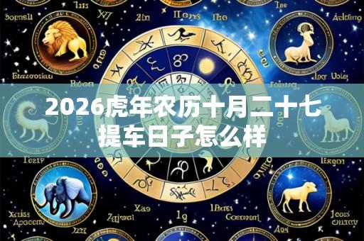 2026虎年农历十月二十七提车日子怎么样