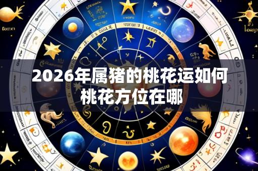 2026年属猪的桃花运如何 桃花方位在哪