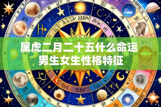 属虎二月二十五什么命运 男生女生性格特征