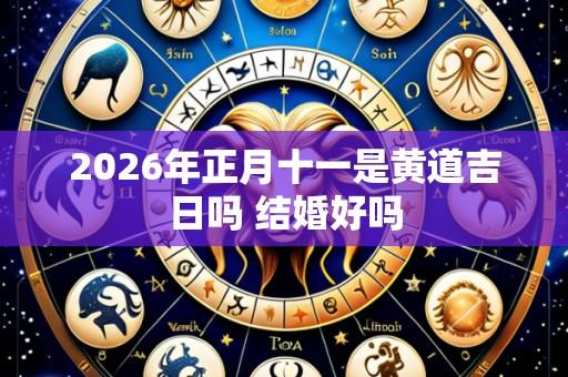 2026年正月十一是黄道吉日吗 结婚好吗