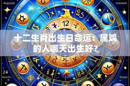 十二生肖出生日命运:属鸡的人哪天出生好?