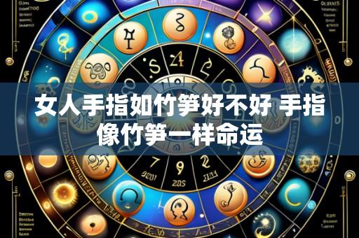 女人手指如竹笋好不好 手指像竹笋一样命运