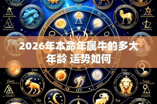 2026年本命年属牛的多大年龄 运势如何