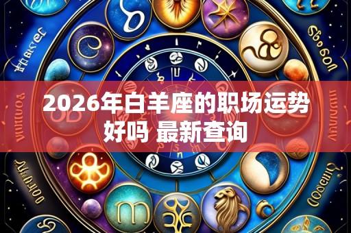 2026年白羊座的职场运势好吗 最新查询