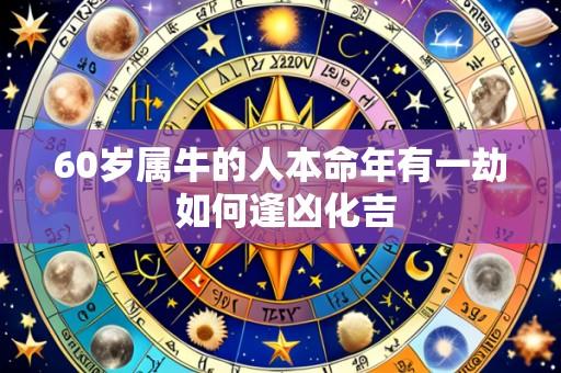 60岁属牛的人本命年有一劫 如何逢凶化吉