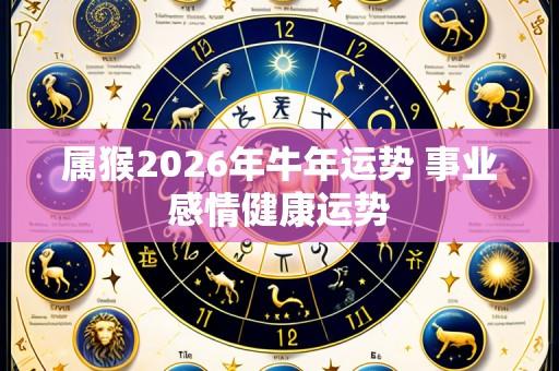 属猴2026年牛年运势 事业感情健康运势