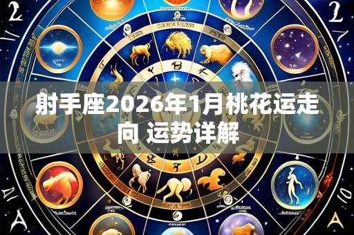 射手座2026年1月桃花运走向 运势详解