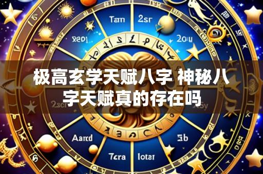 极高玄学天赋八字 神秘八字天赋真的存在吗