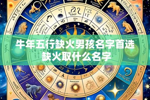 牛年五行缺火男孩名字首选 缺火取什么名字