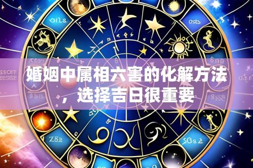 婚姻中属相六害的化解方法，选择吉日很重要