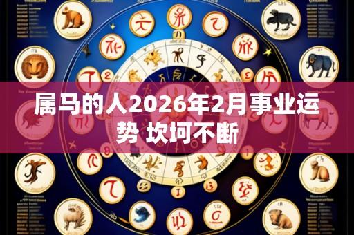 属马的人2026年2月事业运势 坎坷不断