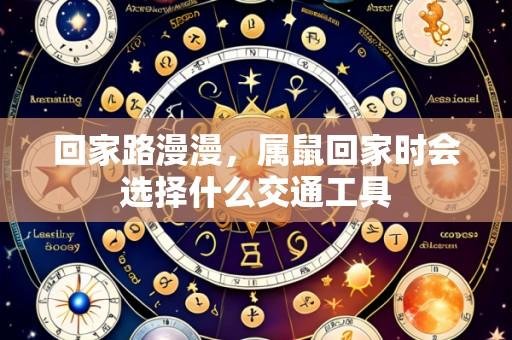 回家路漫漫,属鼠回家时会选择什么交通工具