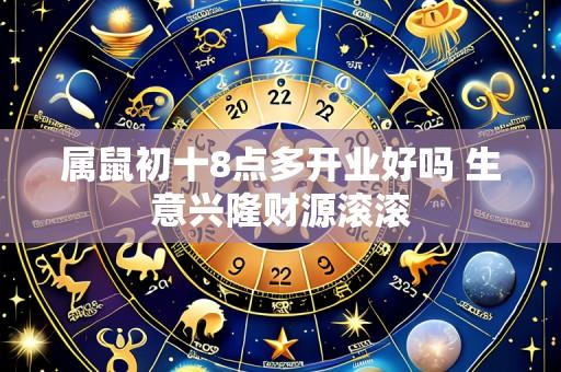 属鼠初十8点多开业好吗 生意兴隆财源滚滚
