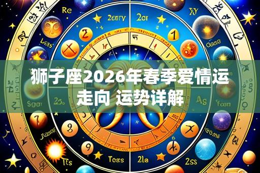 狮子座2026年春季爱情运走向 运势详解