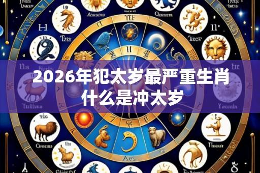 2026年犯太岁最严重生肖 什么是冲太岁