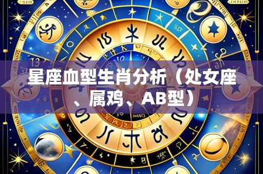 星座血型生肖分析（处女座、属鸡、AB型）