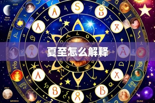 夏至怎么解释