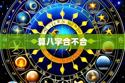 算八字合不合