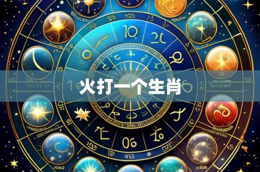 火打一个生肖