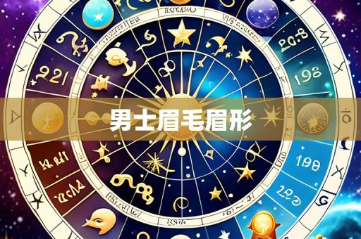 男士眉毛眉形