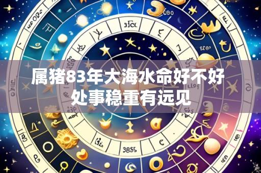 属猪83年大海水命好不好 处事稳重有远见