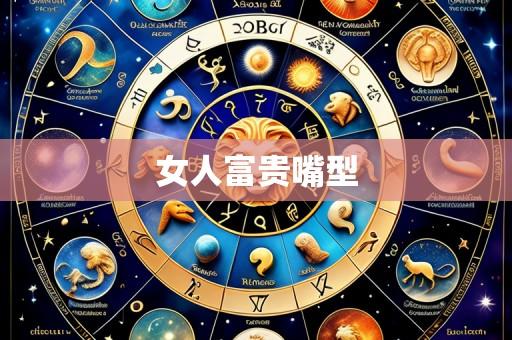 女人富贵嘴型