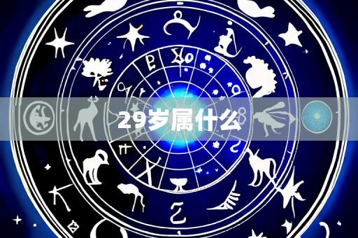 29岁属什么