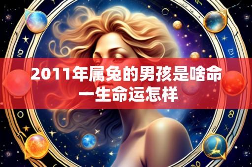 2011年属兔的男孩是啥命 一生命运怎样