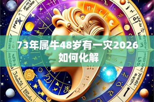 73年属牛48岁有一灾2026 如何化解
