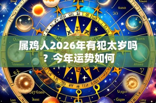 属鸡人2026年有犯太岁吗？今年运势如何