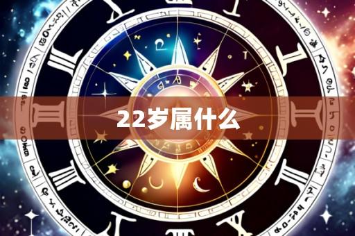 22岁属什么