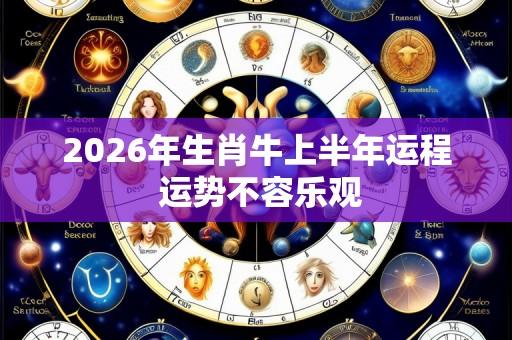 2026年生肖牛上半年运程 运势不容乐观