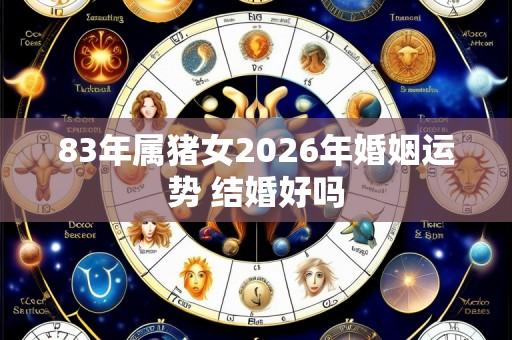 83年属猪女2026年婚姻运势 结婚好吗