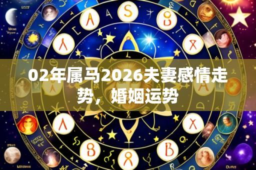 02年属马2026夫妻感情走势,婚姻运势