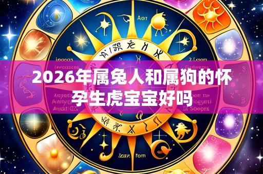 2026年属兔人和属狗的怀孕生虎宝宝好吗