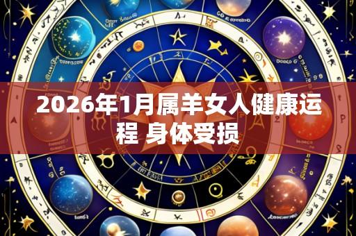 2026年1月属羊女人健康运程 身体受损