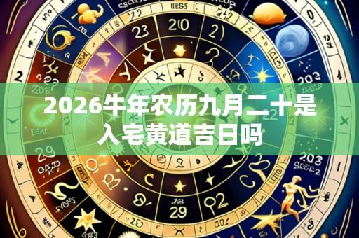 2026牛年农历九月二十是入宅黄道吉日吗
