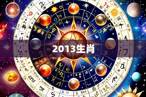 2013生肖